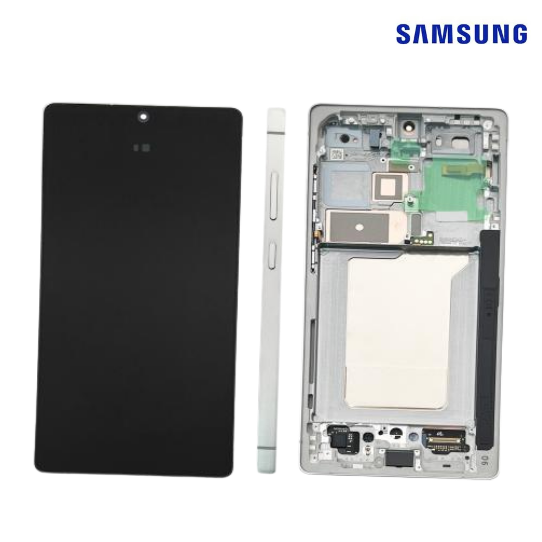 SAMSUNG A30 / SM-A305 BLACK (With Frame) LCD